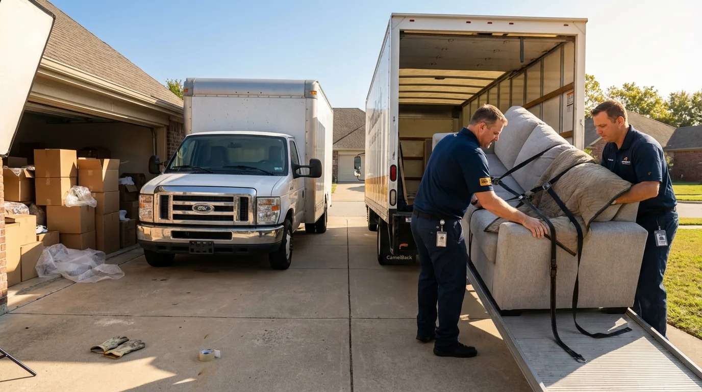 DIY truck vs professional crew comparison in West Sacramento